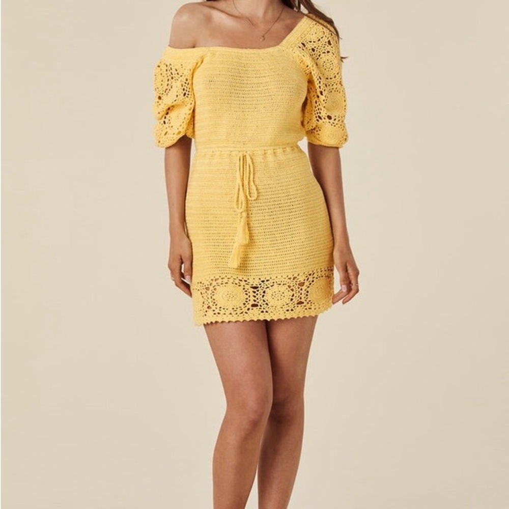 Spell and the Gypsy Let the Sunshine In Crochet Dress